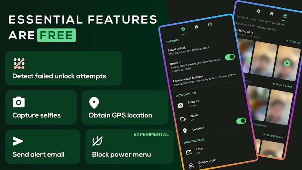 تطبيق CrookCatcher