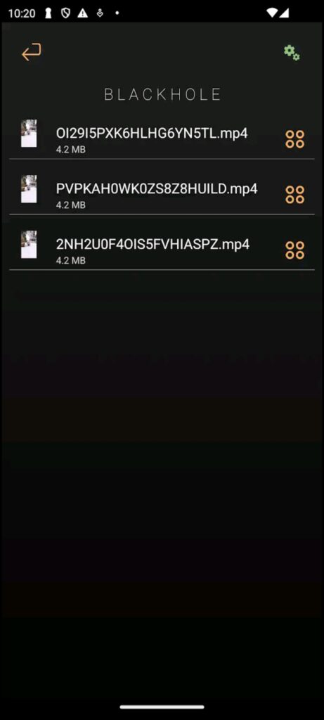 تطبيق BlackHole