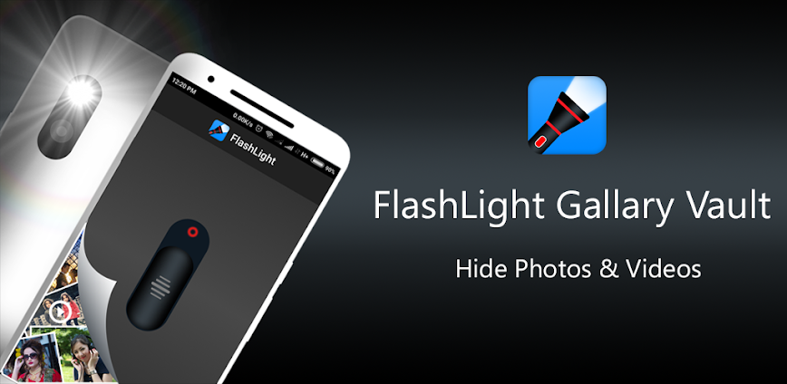Flashlight Locker – خزنة صور سرّية متخفية في شكل كشاف لحماية الخصوصية