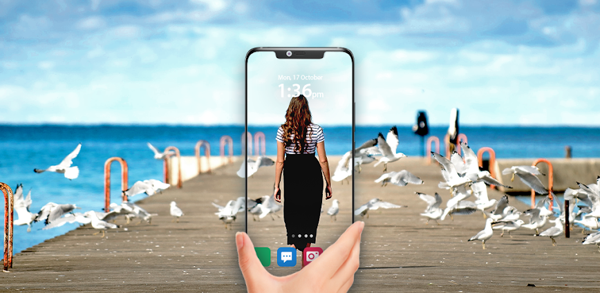 تطبيق شاشة وخلفيات شفافة: خلي موبايلك بشكل خرافي وشفاف تمامًا!