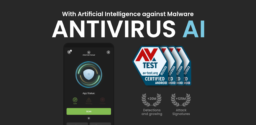 أمان الهاتف AI Antivirus: 🔒 تطبيق حماية ذكية لهاتفك بكل أمان ✅