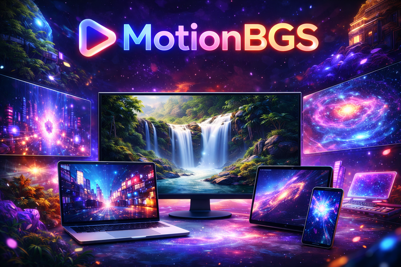 MotionBGS: أطلق حياة جديدة لشاشتك مع أفضل الخلفيات المتحركة 4K المجانية
